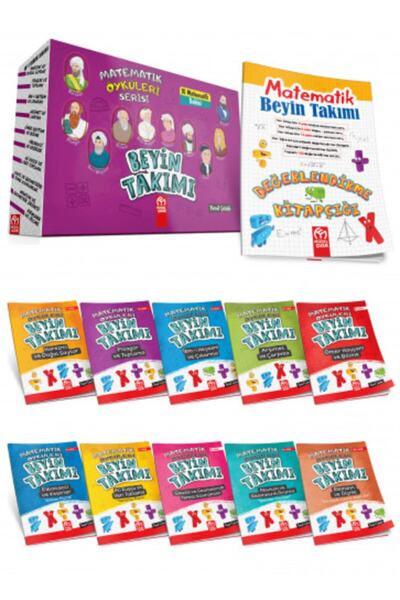 Model Eğitim Yayınları Matematik Öyküleri Beyin Takımı 10 Lu Hikaye Seti