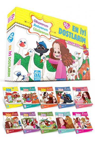 Model Eğitim Yayınları 1 Sınıf En Iyi Dostlarım 10 Lu Hikaye Seti