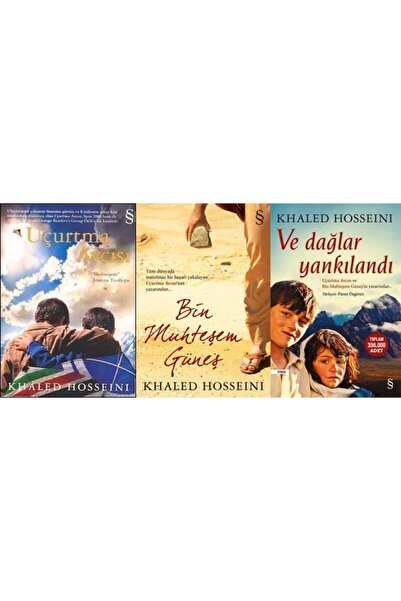 Everest Yayınları Bin Muhteşem Güneş / Uçurtma Avcısı / Ve Dağlar Yankılandı ...