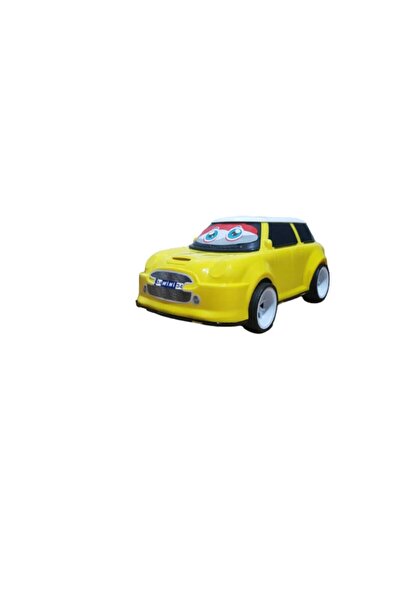 MAGİCAL STORY Çlk Toys 33/13 Cm Sarı Mini Cooper Çocuk Oyuncak Araba