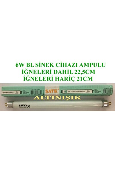 şavk 6w Bl Sinek Öldürme Cihazı Ampul
