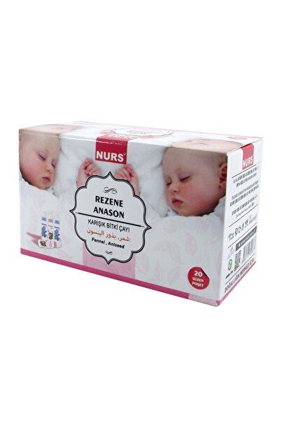 Nurs Rezene Anason Bitki Çayı 20 Li Süzen Poşet