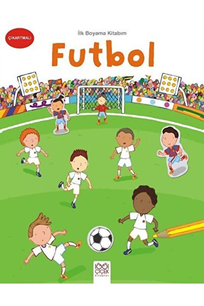 1001 Çiçek Kitaplar My First Coloring Book - Football - Collective
