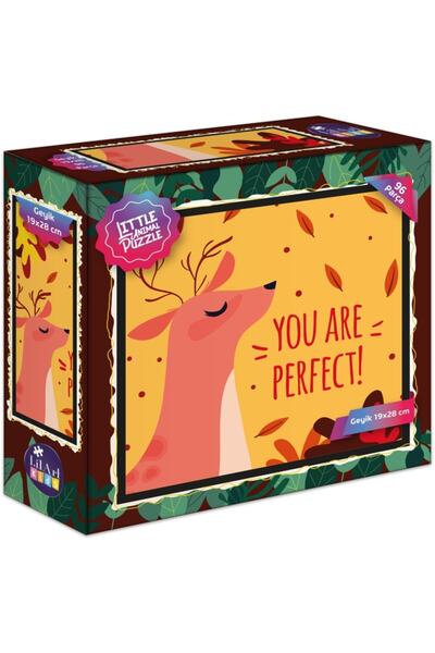 Lilamor Lilart Puzzle Geyik 96 Parça-19x28 Cm