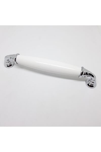 Damla Klasik Krom Desensiz Sade Polimer Kulp 128mm (5 Adet)