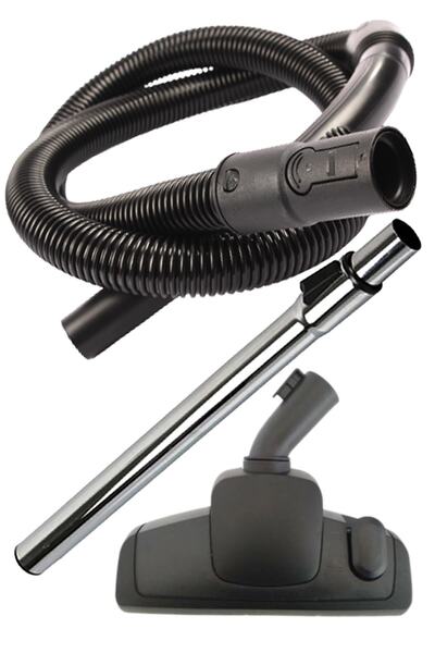 Bosch شعار Bsg 6b111 - مجموعة المكنسة الكهربائية والخرطوم (لون أسود)