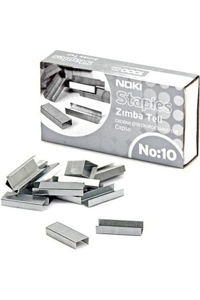 Noki No:10 Staple 3 Pieces 3 X 1000 Pieces