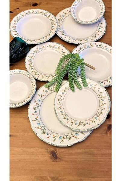 Ezem طقم سفرة Prs 129 Lilac Garden مكون من 24 قطعة