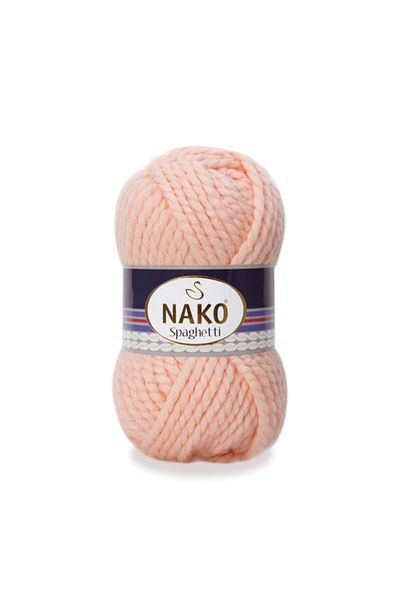 NAKO ( 5 Pieces ) Spaghetti 11527 Powder Hand Knitting Threads Vest Cardigan Thread Scarf Sweater Beanie Thread