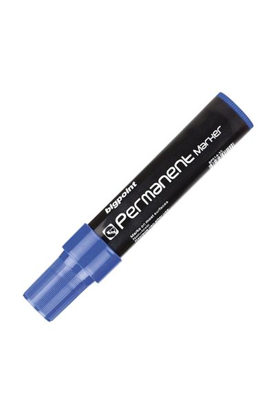 Bigpoint Permanent Marker Jumbo Blue Box of 12