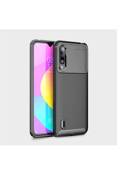 tekno grup غلاف هاتف Xiaomi Mi 9 Lite مصنوع من السيليكون Lux Negro بنمط الكرب...