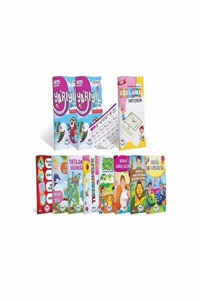 öğretmen evde Öğretmen Evde 1.sınıf Yarı Yıl Tatil Kitabı