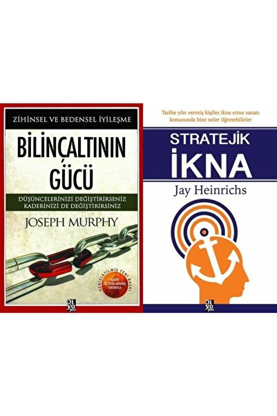Diyojen Yayıncılık En Çok Okunan Kişisel Gelişim Seti 2 Kitap Bilinçaltının G...