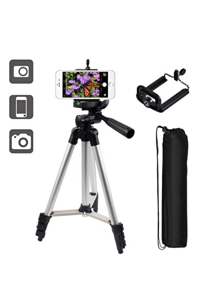 HLYPRO Cep Telefonları Için 135 Cm Tripod