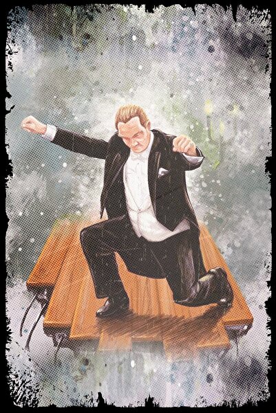 Hayal Poster Atatürk Retro Ahşap Poster002