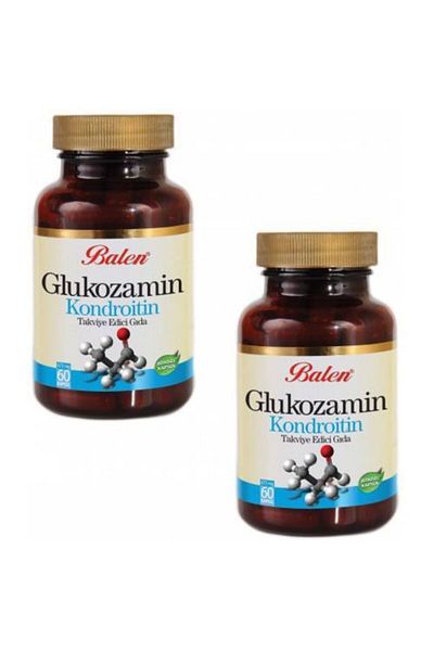 Balen 2 Boxes of Glucosamine Chondroitin 750 mg x 60 Capsules x 2 Glucosamine