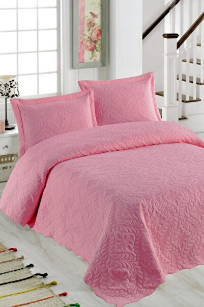 YATAK ÖRTÜM Örtüm Ivy Rose Çift Kişilik Microfiber Kapitone Yatak Örtüsü