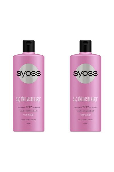 Syoss 500 ml 2Er-Pack - Anti-Haarausfall-Shampoo