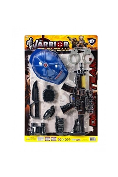 Vardem Süper Kasklı Polis Seti