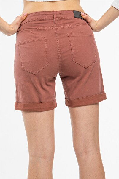 diaves Kadın Düğme Detay Şort