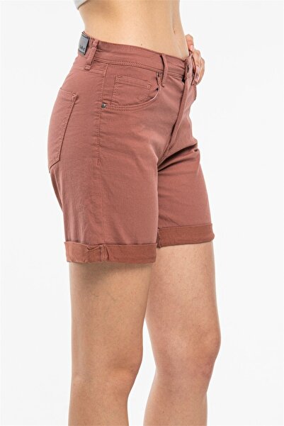 diaves Kadın Düğme Detay Şort