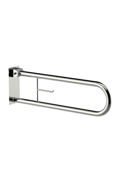 Maxiflow Articulated Grab Bar with Paper Holder