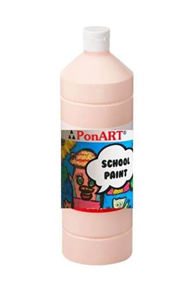 Ponart School Paint Tempera Boya 1000 ml. PSP-2224 TEN RENGİ