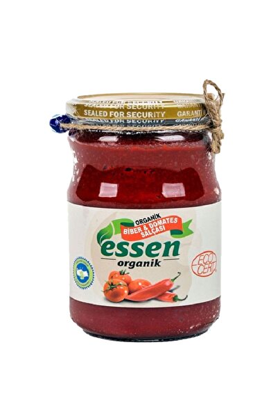 Essen Organik Domates & Biber Karışık Salça 660 cc