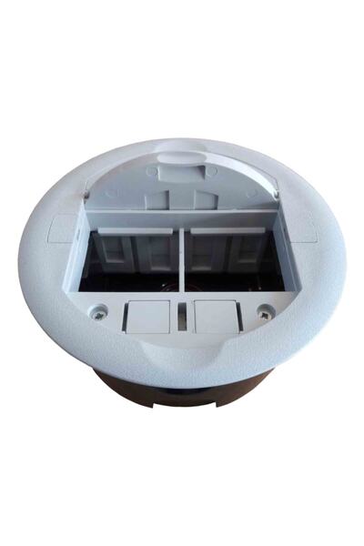 NE-AD 3702 Model 6 Module Plastic Socket Box - EMPTY BOX IS PRICE, Gray
