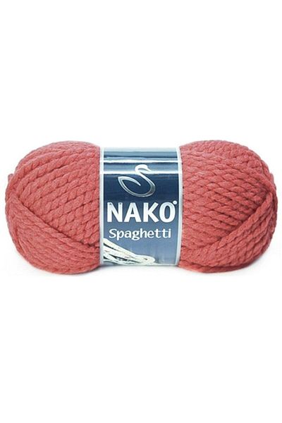 NAKO Spaghetti 11211 Creamitl Knitting Threads Vest Cardigan Thread Scarf Sweater Beanie Thread 5 Pieces