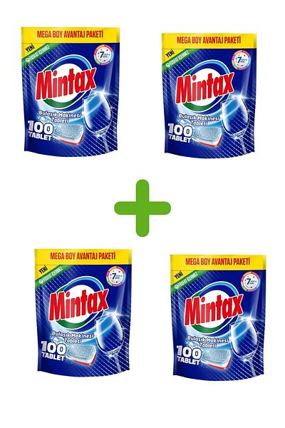 Mintax 4 Opportunity Pack of 100 - Dishwasher Tablets