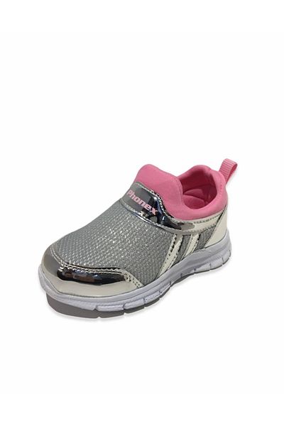 Phonex Baby Gray Pink Sneakers