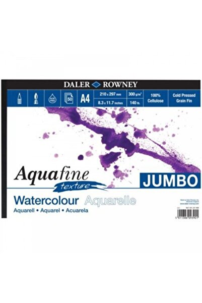 Daler Rowney Aquafine Sulu Boya A4 Blok 300 gr
