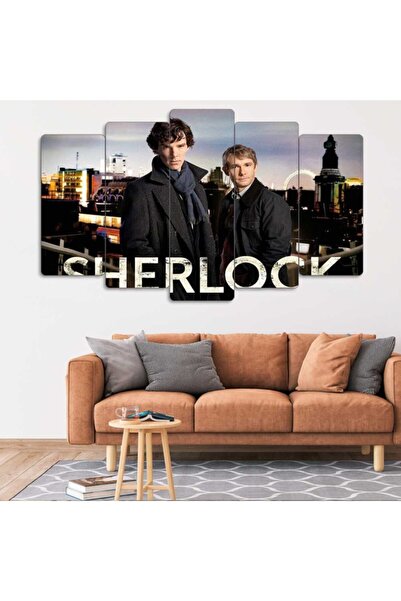 Sherlock Holmes - 5 Piece Painting