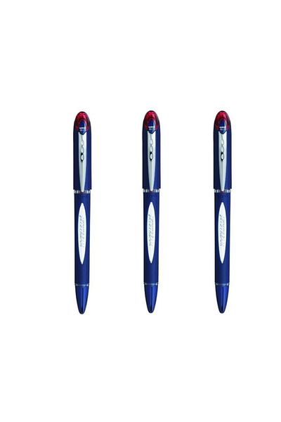 UNİ-BALL Unıball Jetstream 0.7 Fast Writing Pen Red 3 Pieces