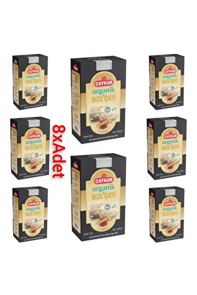 bydemir شاي كايكور رايزي العضوي 400 جرام. (صندوق كرتون) 8x قطعة