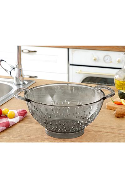English Home Axel Anthracite Acrylic Strainer - 23.5 Cm