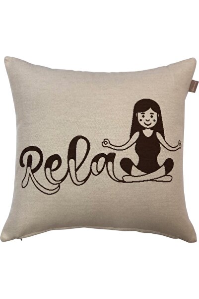 Believe Believ Relax Tapestry Throw Pillow 45*45 cm
