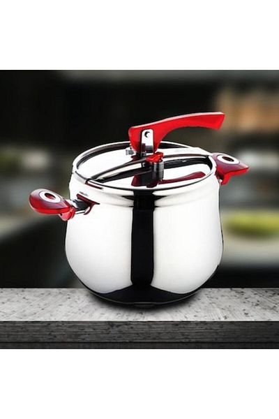 Lines 10 Liter Steel Casserole Pressure Cooker