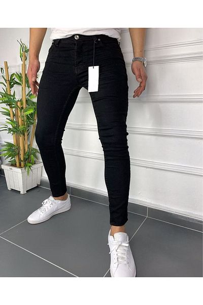 Oliggopol Skinny Fit Ανδρικό τζιν παντελόνι Lycra Καλούπι στον αστράγαλο