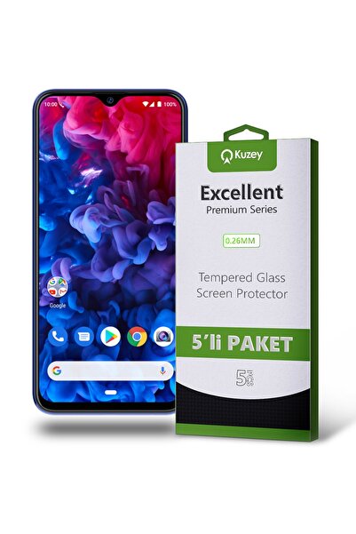 KZY İletişim General Mobile Gm20 Pro Uyumlu Temperli Ekran Koruyucu Kırılmaz ...