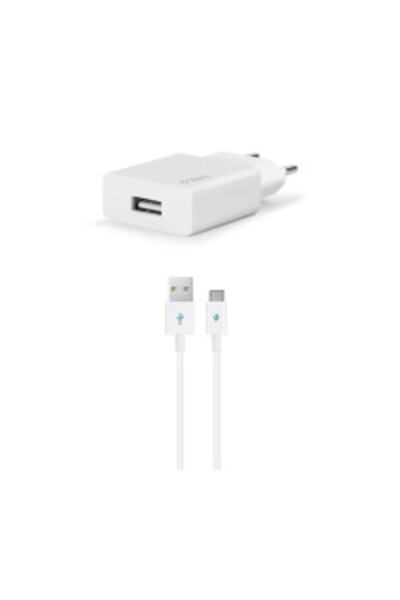 Ttec Smartcharger Seyahat Şarj Aleti 2.1a + Micro Usb Kablo- Beyaz