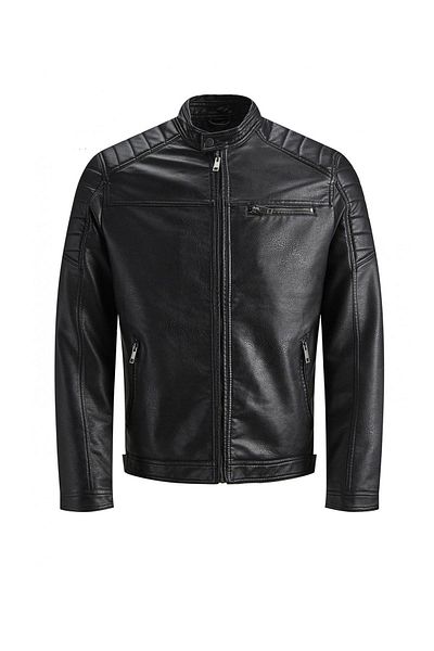 Jack & Jones Rocky-Lederjacke für Herren