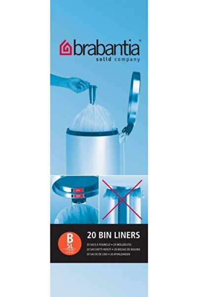 Tantitoni 5lt Çöp Poşeti 20li Kod B