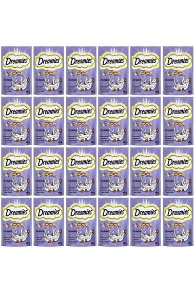 Dreamies Ördekli Kedi Ödül Bisküvisi 60 G X 24 Adet