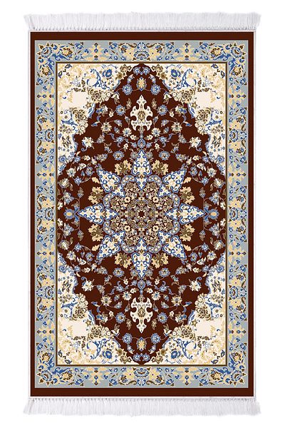 Alanur Home Dekoreko Silk Digital Prayer Rug 70x110 1010