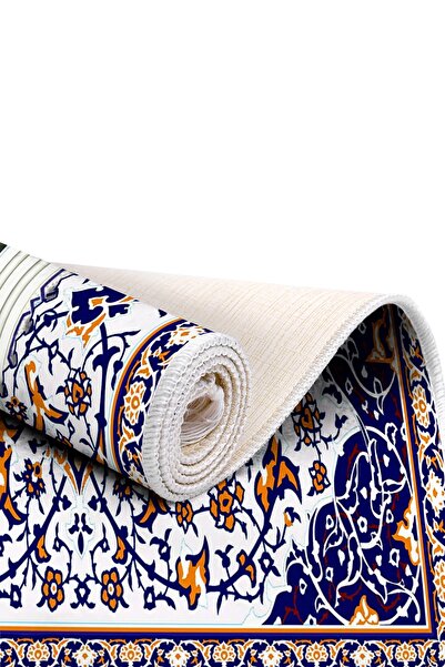 Alanur Home Dekoreko Silk Digital Prayer Rug 70x110 1014