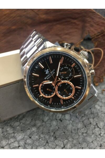 Beverly Hills Polo Club Men's Silver Watch