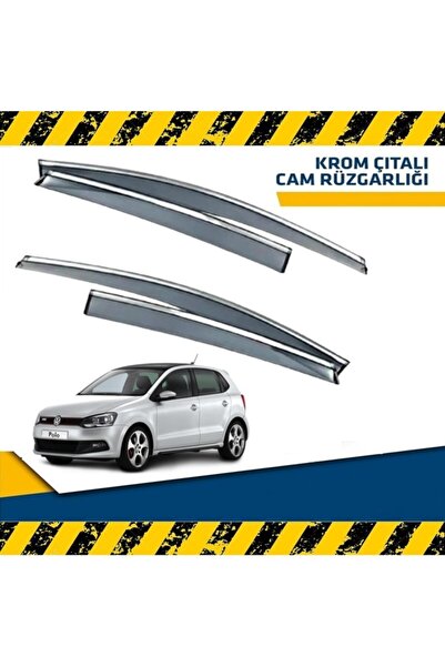 Point Vw Polo 6r Mügen Cam Rüzgarlığı ( Nikelajlı ) Hb 2009 - 2017 Arası 4 Lü...