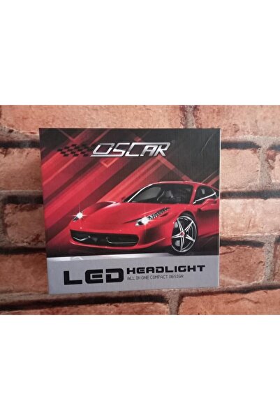 Oscar H4 Led Xenon Şimşek Etkili 6500 Lümen
